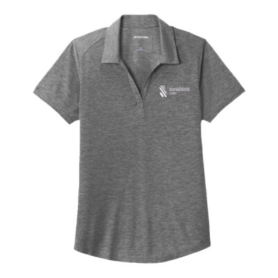 Sonablate - Ladies PosiCharge ® Tri Blend Wicking Polo Thumbnail