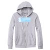 Adult Triblend Full-Zip Fleece Hooded Sweatshirt Thumbnail